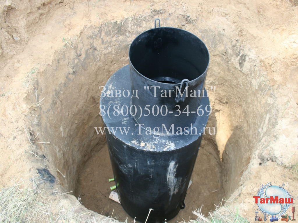 Кессон D-1 м, H-2 м